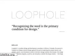 Sites similar to thedesignloophole.com