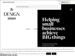 Sites similar to thedesignorder.com.au