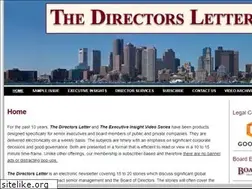 Sites similar to thedirectorsletter.com