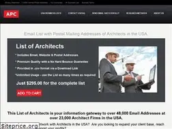 Sites similar to thedirectoryofarchitects.com