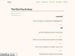 Sites similar to thedirtpsychology.org