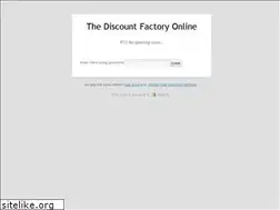 Sites similar to thediscountfactory.co.uk