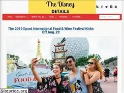 Sites similar to thedisneydetails.com