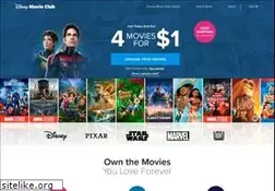 Sites similar to thedisneymovieclub.com