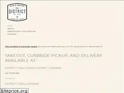 Sites similar to thedistrictrestaurants.com