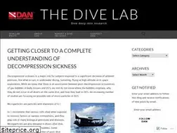 Sites similar to thedivelab.dan.org