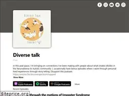 Sites similar to thediversetalkpod.online