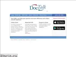 Sites similar to thedoctalk.com