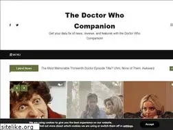 Sites similar to thedoctorwhocompanion.com