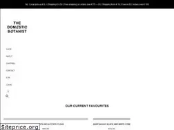 Sites similar to thedomesticbotanist.com