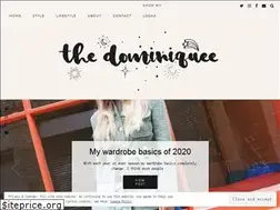 Sites similar to thedominiquee.com