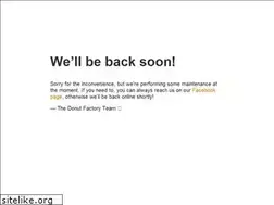 Sites similar to thedonutfactory.com