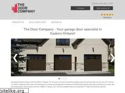 Sites similar to thedoorcompany.ca