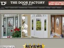 Sites similar to thedoorfactoryfl.com