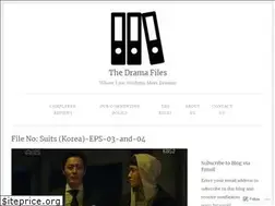 Sites similar to thedramafilesblog.wordpress.com