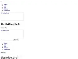 Sites similar to thedriftingdesk.com