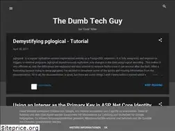 Sites similar to thedumbtechguy.blogspot.com