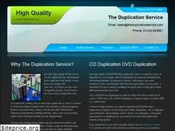 Sites similar to theduplicationservice.com