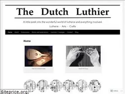 Sites similar to thedutchluthier.wordpress.com