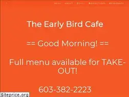 Sites similar to theearlybirdcafe.com