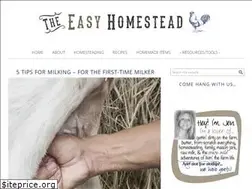 Sites similar to theeasyhomestead.com