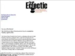 Sites similar to theeclectic.rocks