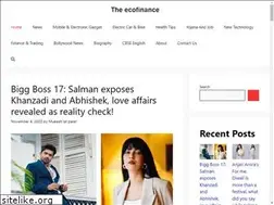 Sites similar to theecofinance.com