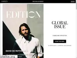 Sites similar to theeditionbroadsheet.com