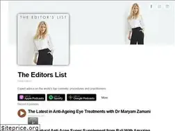 Sites similar to theeditorslist.buzzsprout.com