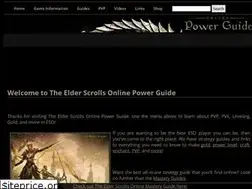 Sites similar to theelderscrollsonlinepowerguide.com