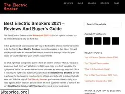 Sites similar to theelectricsmoker.com