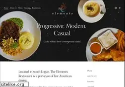 Sites similar to theelementsrestaurant.com