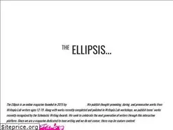 Sites similar to theellipsis.org