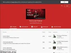 Sites similar to theelvisforum.freeforums.org