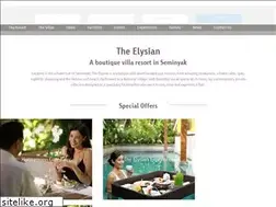 Sites similar to theelysian.com