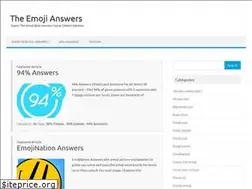Sites similar to theemojianswers.com