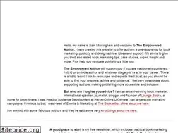 Sites similar to theempoweredauthor.com
