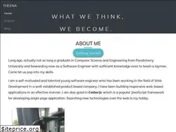 Sites similar to theenadayalan.me