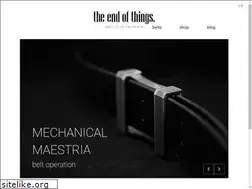 Sites similar to theendofthings.com