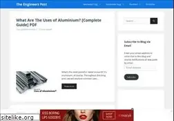 Sites similar to theengineerspost.com