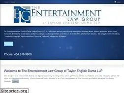 Sites similar to theentertainmentlawgroup.com