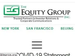 Sites similar to theequitygroup.com