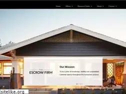 Sites similar to theescrowfirm.com