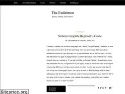 Sites similar to theeudaimon.com