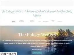 Sites similar to theeulogywriters.com