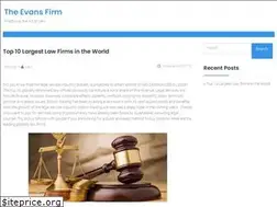 Sites similar to theevansfirm.com