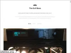 Sites similar to theevilboss.com