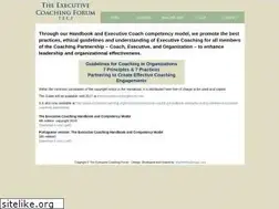 Sites similar to theexecutivecoachingforum.com