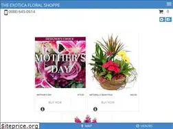 Sites similar to theexoticafloralshoppe.com