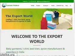 Sites similar to theexportworld.com